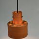 Vintage Hanging Lamp, Artiforte Netherlands, Terracotta, 1950s