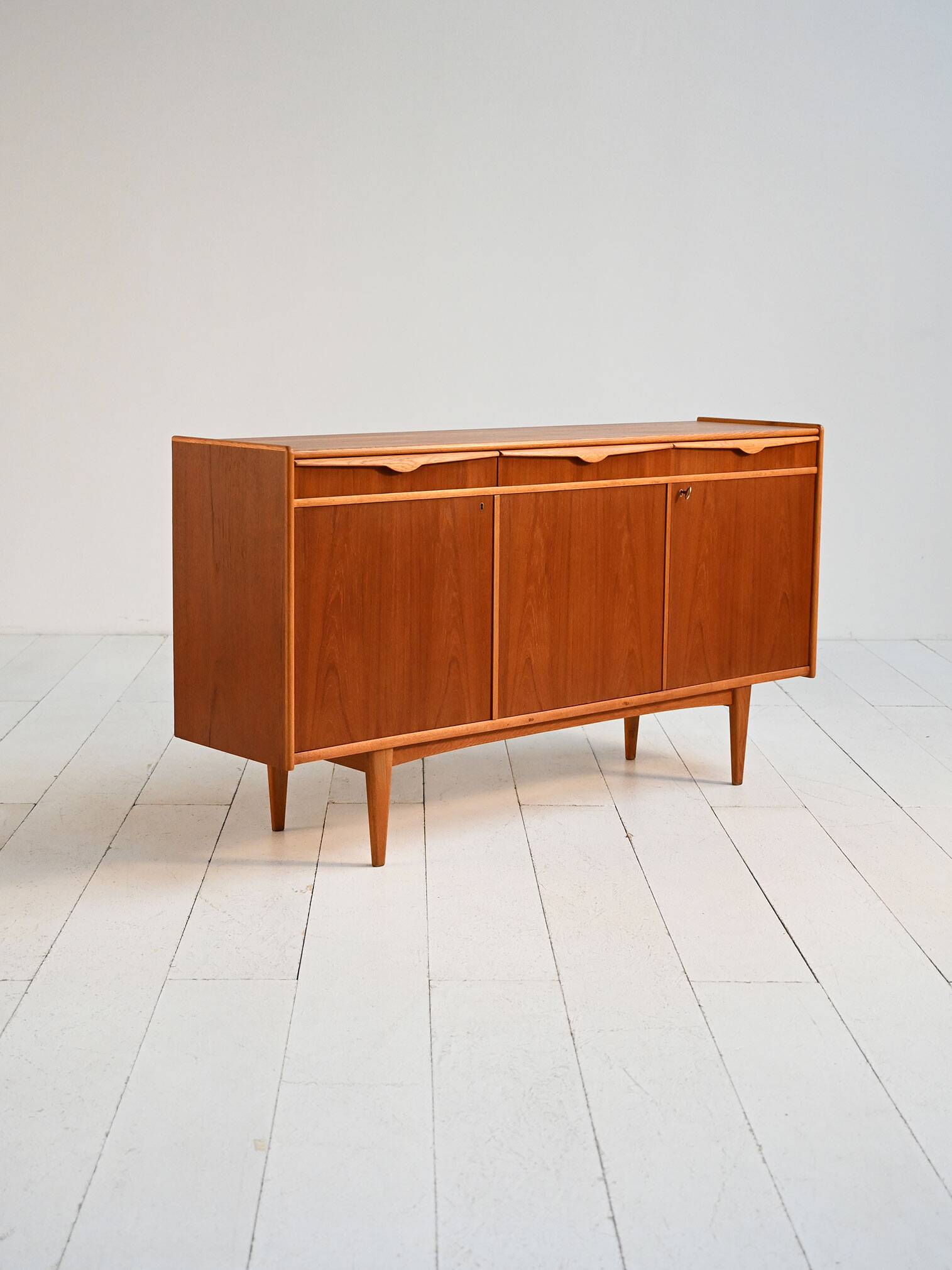 Swedish teak sideboard “Primo”, by Breo Möbler, 1960s