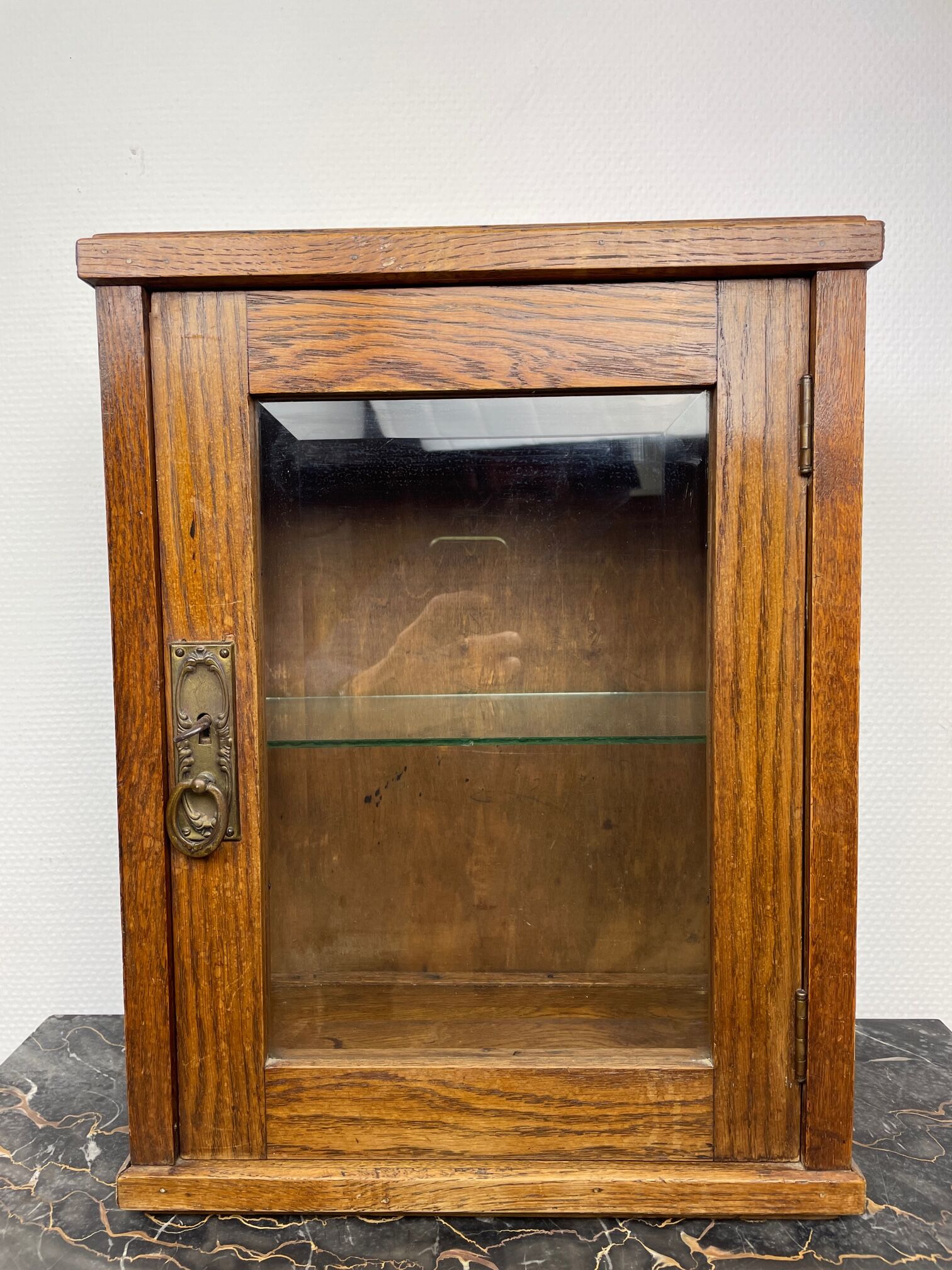 Antique wall cabinet