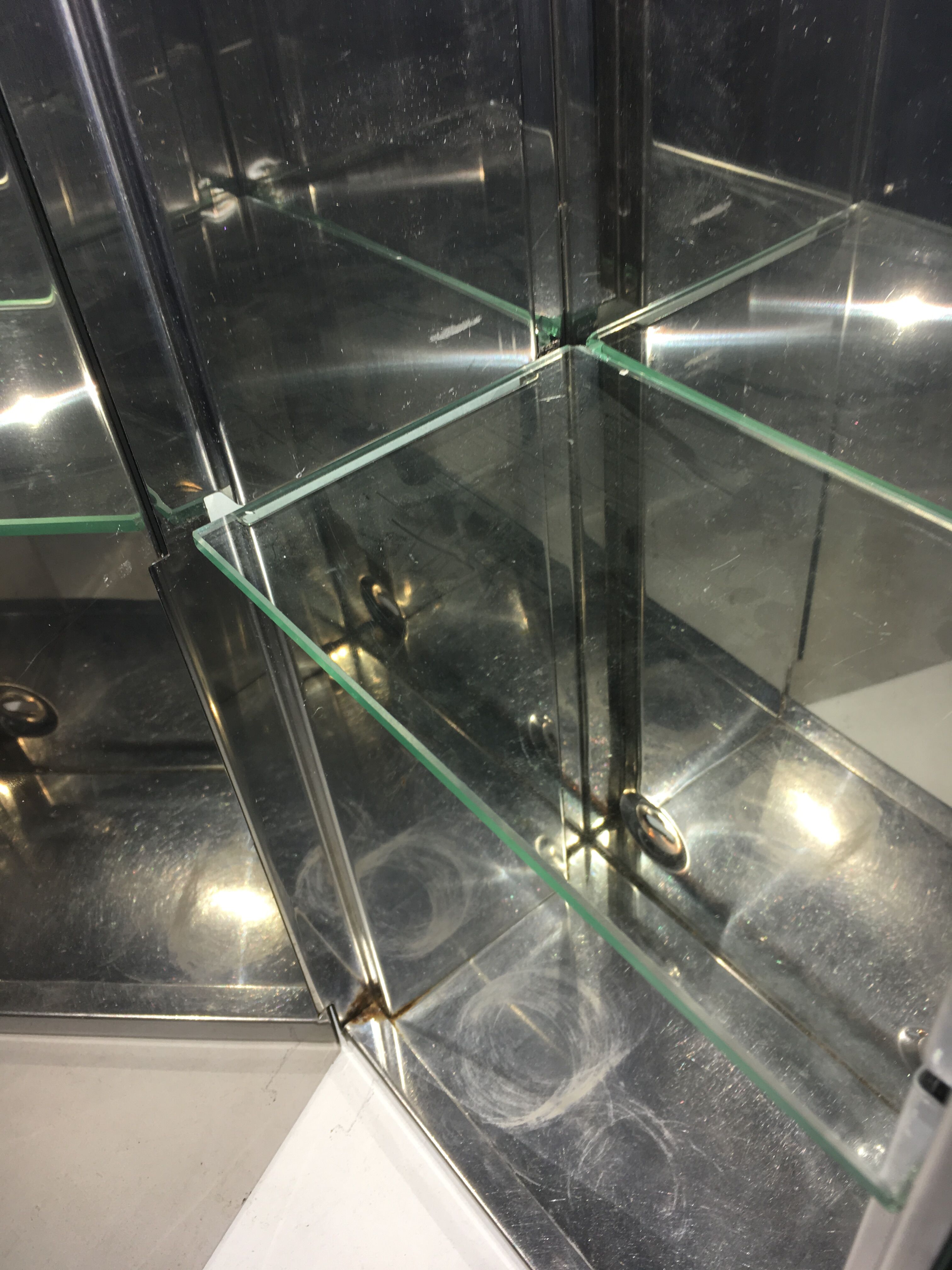 Bathroom wardrobe mirror Italian design ISA