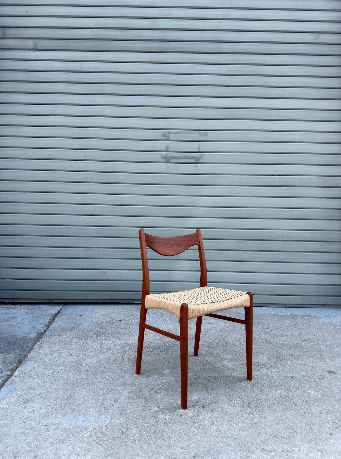 4 chaises danoises Arne Wahl Iversen