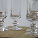 Set of Basel crystal glasses in good condition