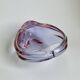 Vintage Art Glass Basket by Miroslav Klinger, 1960s