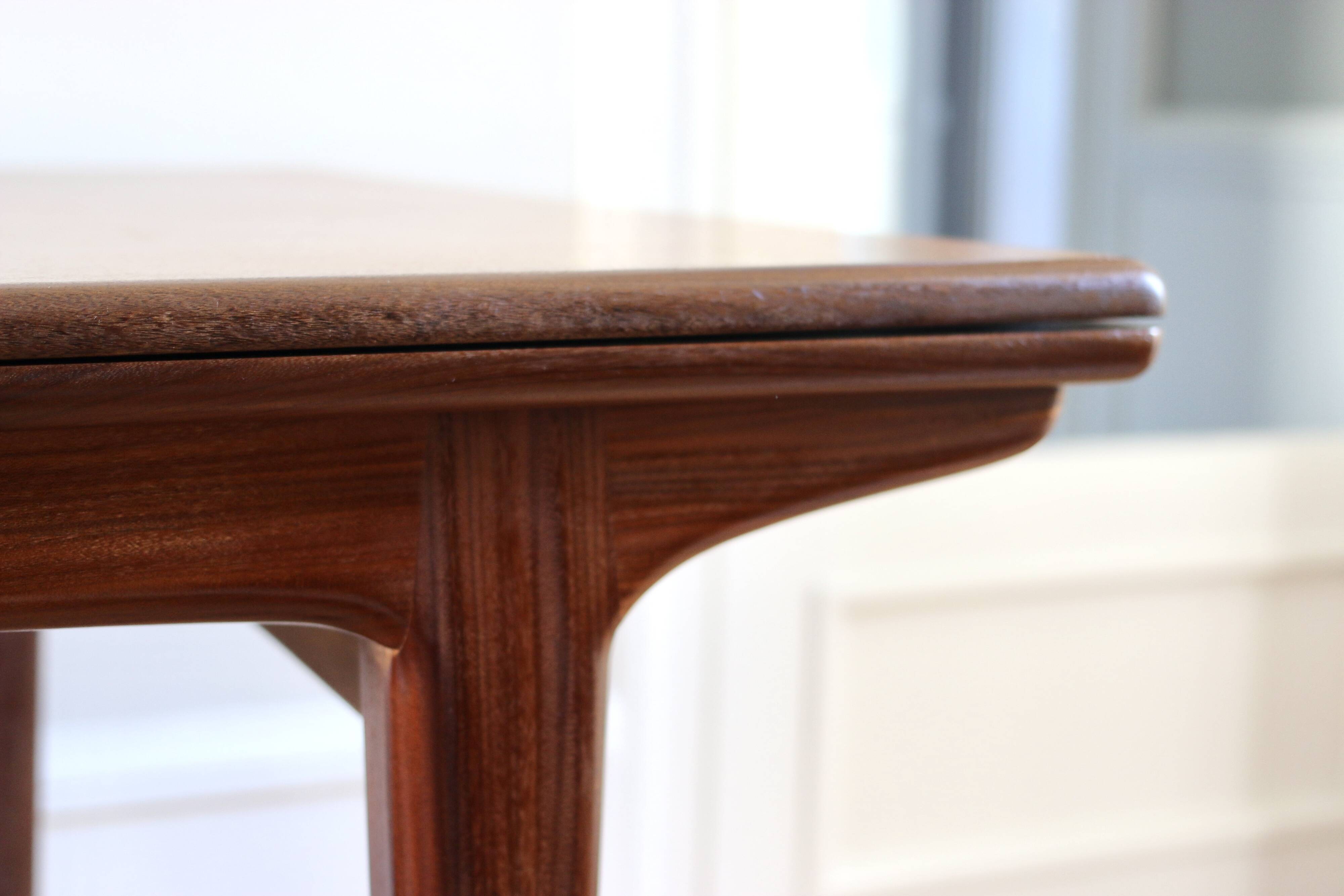 Vintage Scandinavian teak dining table, 1960s
