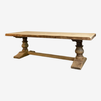 oak monastery farmhouse table