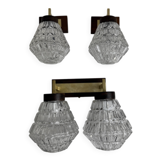 LOT 3 ANCIENT SCANDINAVIAN WALL LIGHTS