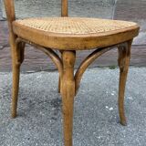 Chaise bois courbé viennoise 19eme J J Kohn