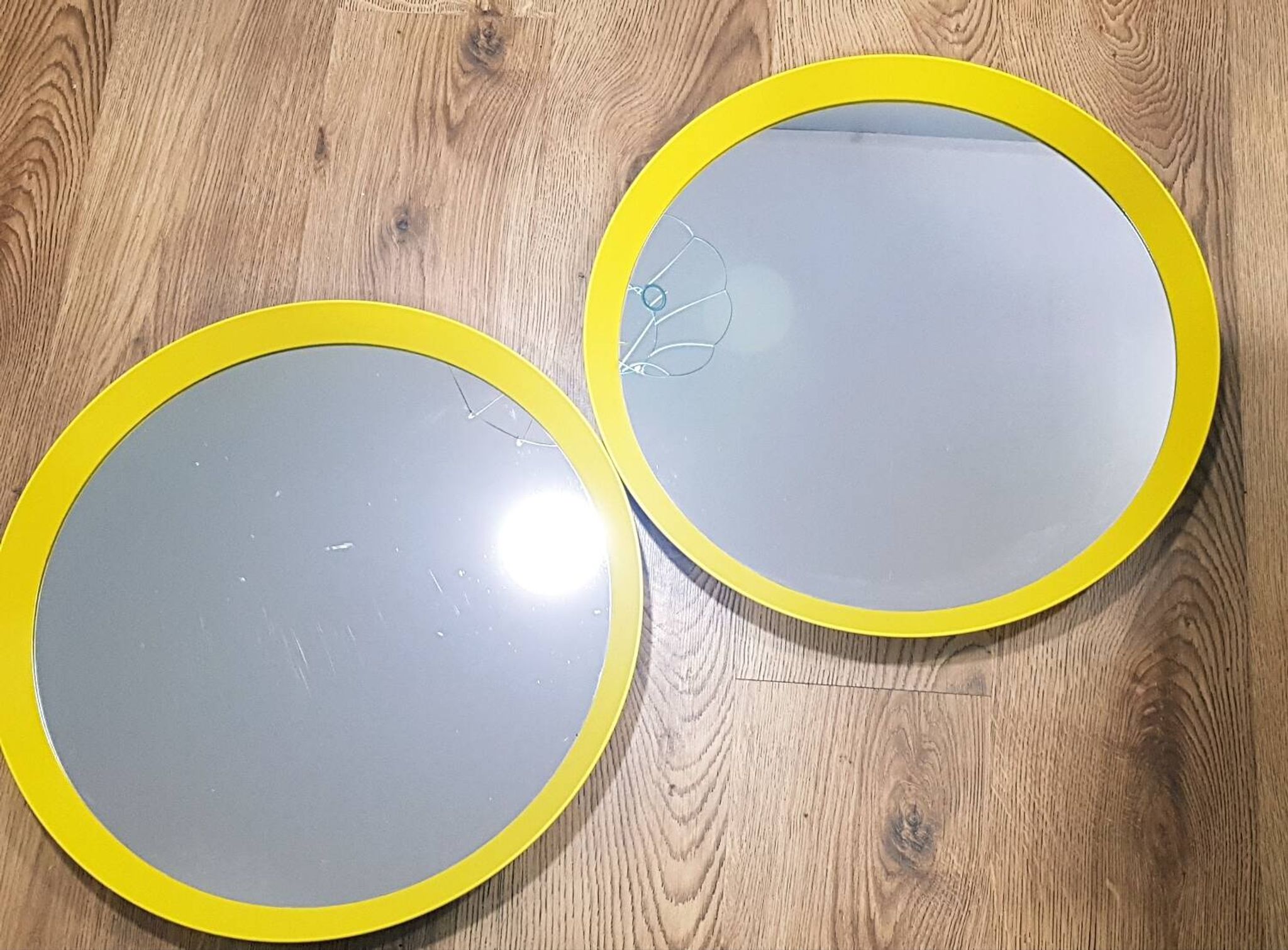 2 grands miroirs Ikea Langesund