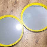 2 grands miroirs Ikea Langesund