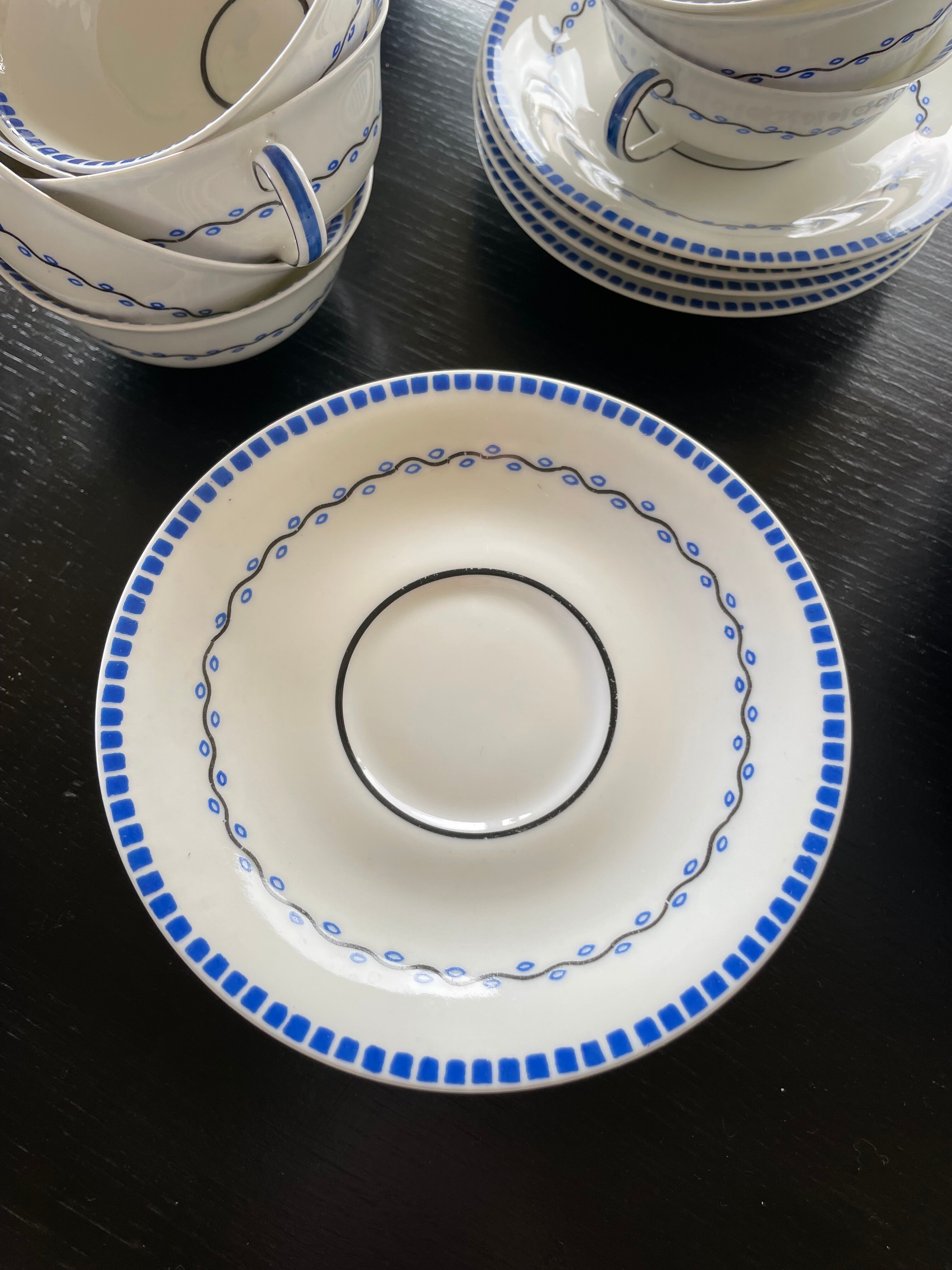 Set XXL crockery Limoges A.Lanternier