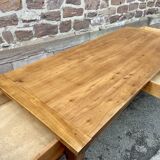 Cherry farmhouse table