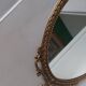Baroque mirror in gilded brass, C.G.R