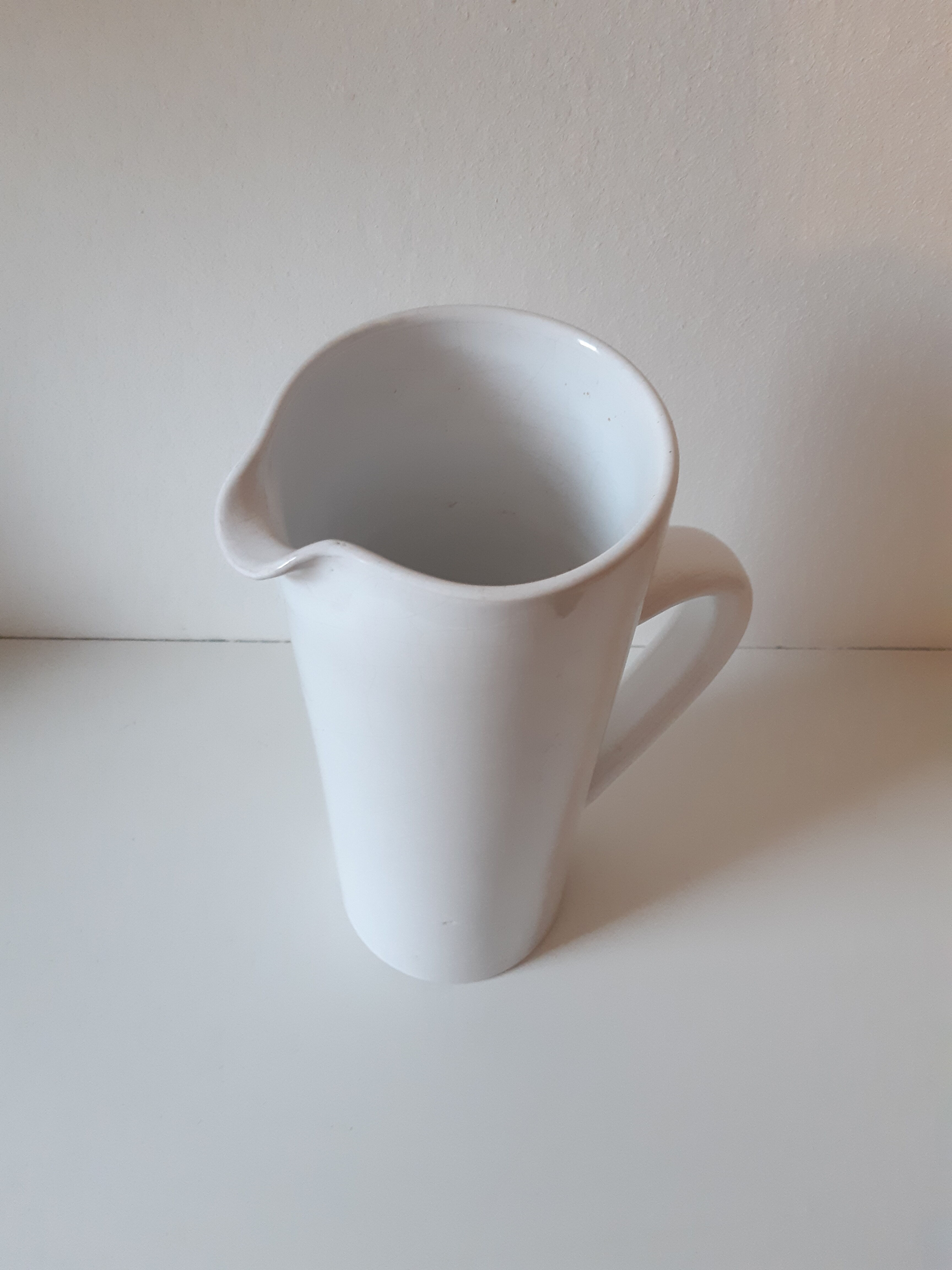 White sandstone decanter