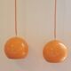 Paire de suspensions topan pendant VP6 par Verner Panton