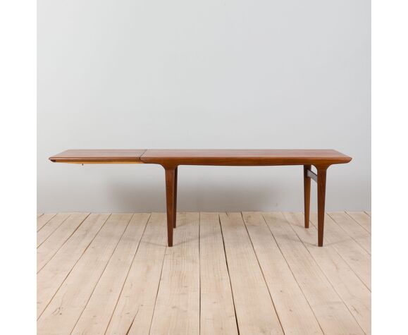 Teak Extendable Dining Table By, Solid Teak Extendable Dining Table
