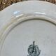 Old earthenware dish Moulin des loups and Hamage