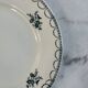 Set of 12 antique flat plates — Céranord pottery, model