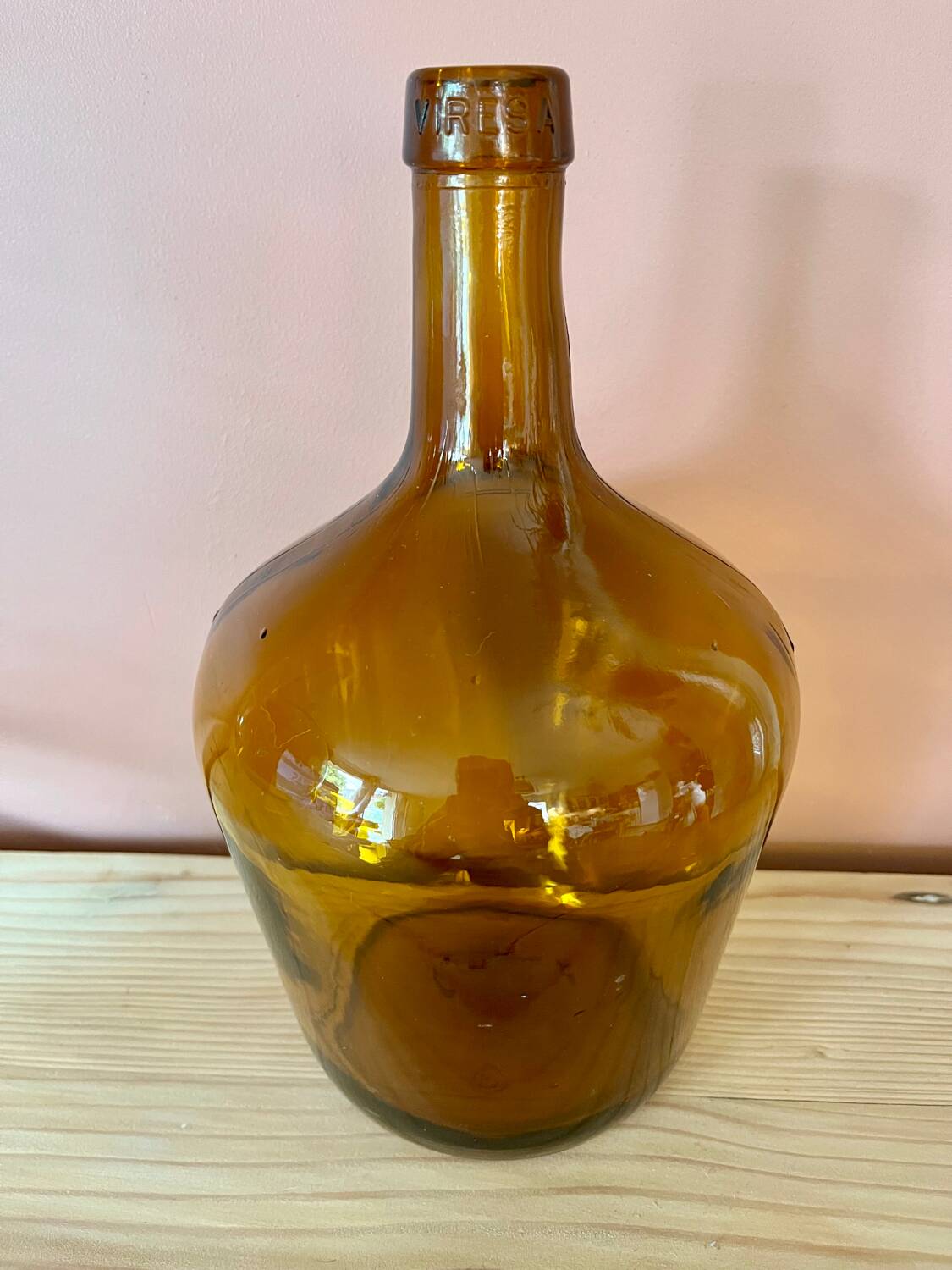 Amber demijohn viresa