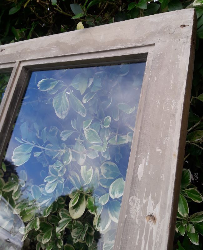 Glazed frame 70x83cm for partition