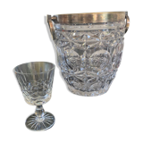 Crystal ice bucket