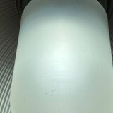 Suspension industrielle corps aluminium diffuseur méthacrylate vintage 70