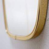 Mid-century wall mirror "rearview" - 1960s