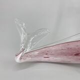 1970s Large Bohemian Glass Fish