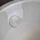 Antique compote dish Terre de fer Longwy Rambouillet model – burgundy decoration