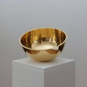 Antique and elegant Art Deco brass bowl