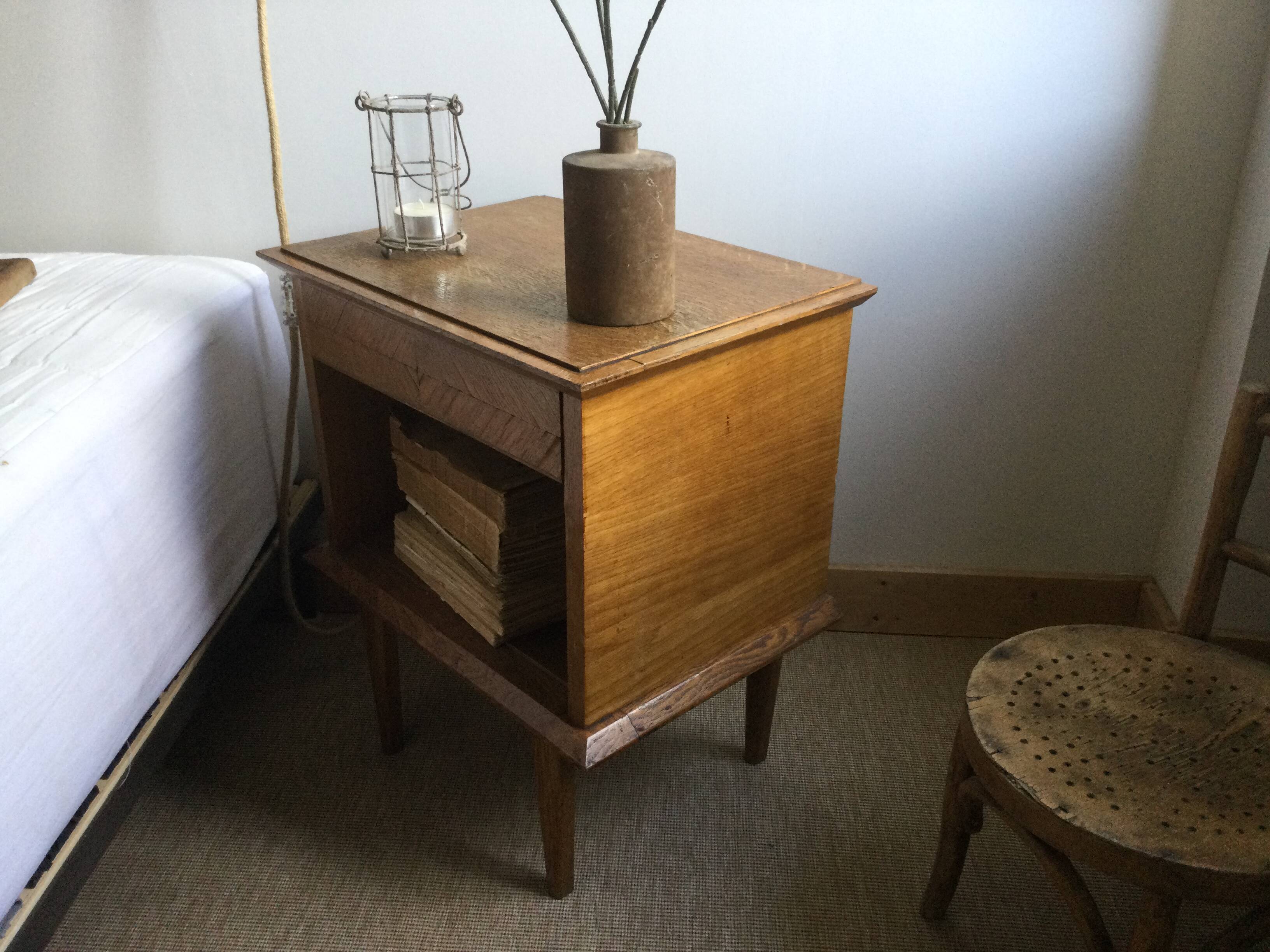 1950s bedside table