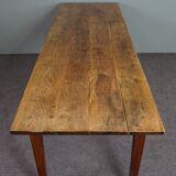 French farmhouse oak dining table circa 1880
