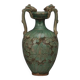 Antique Celadon Porcelain Vase with Floral Design, Ming Dynasty Vintage Vase