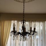 Lustre ancien pampilles