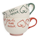 Set of 2 L'AMOUR Mugs