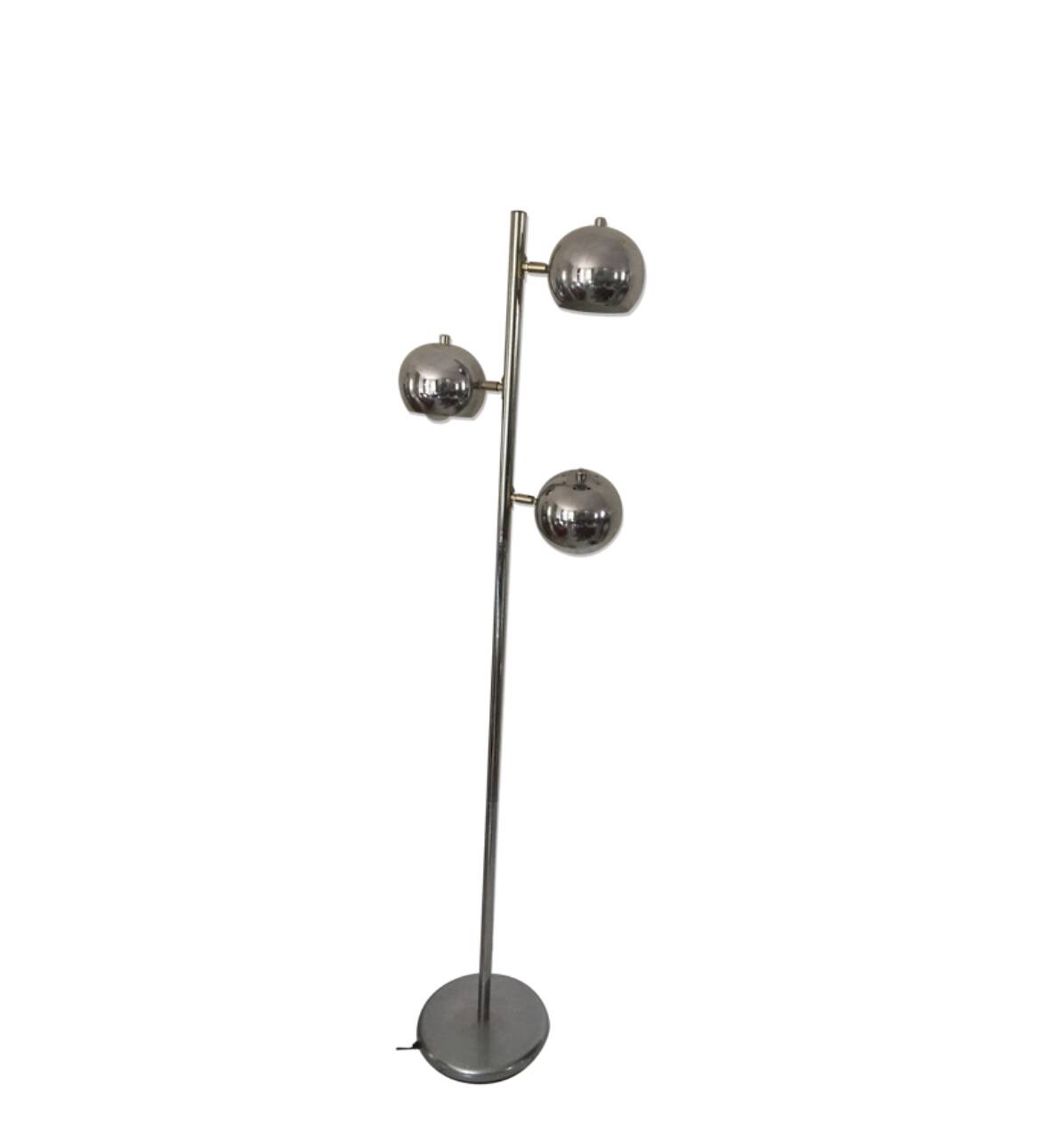 Floor lamp chrome Bullit