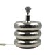 Hollywood regency chromed table lamp base, Luci Milano Italy, 1970s