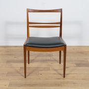 Chaises de salle à manger en teck du milieu du siècle, années 1960, ensemble de 6