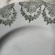 Vintage green dinner plate