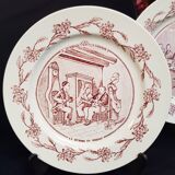 Set of 4 YR advertising talking plates