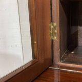 Victorian library with 8 doors, 19th century in mahogany.