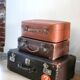 Set of 3 vintage suitcases