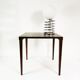 Minimalist rosewood table, Denmark, 1960s