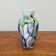 Postmodern glass vase by Hans Jürgen Richartz for the Richartz art collection, 1980s.