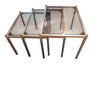 Ensemble de 3 tables