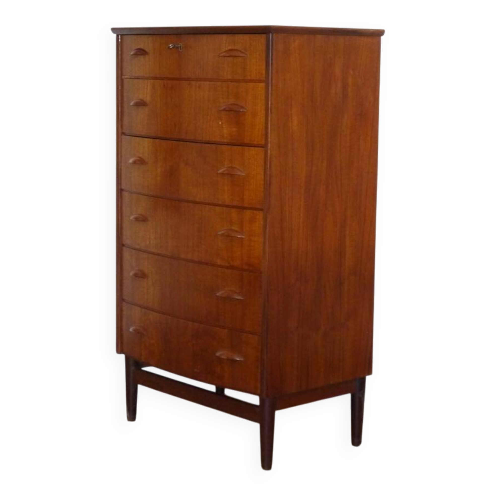 Grande commode danoise en teck 1960