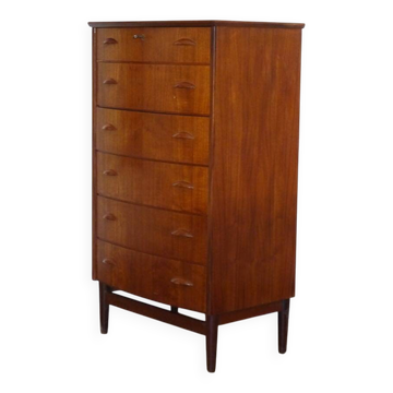 Grande commode danoise en teck 1960
