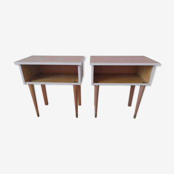 Vintage bedside tables pair