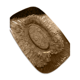 Véréco amber glass dish