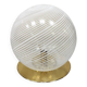 Italian design Murano glass Swirl table lamp