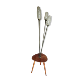 Floor lamp tripod table